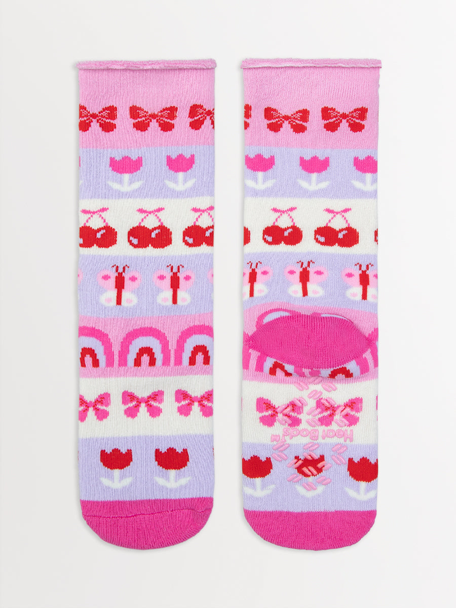 Kids Heat Bods Slipper Sock 2 Pack