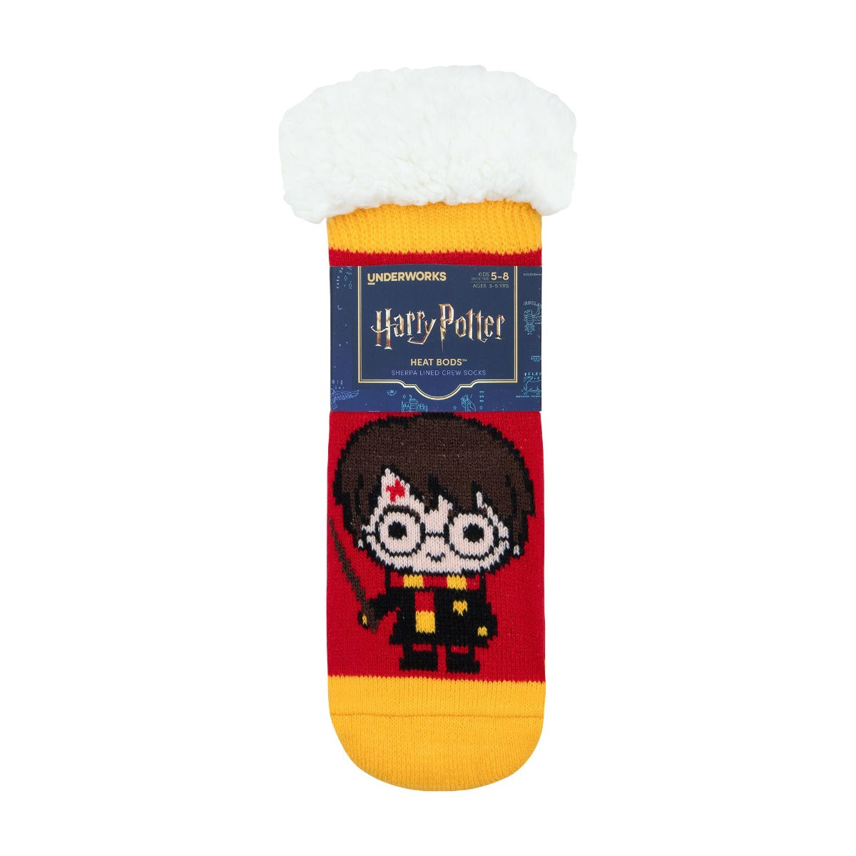 Kids Heat Bods Sherpa Lined Sock