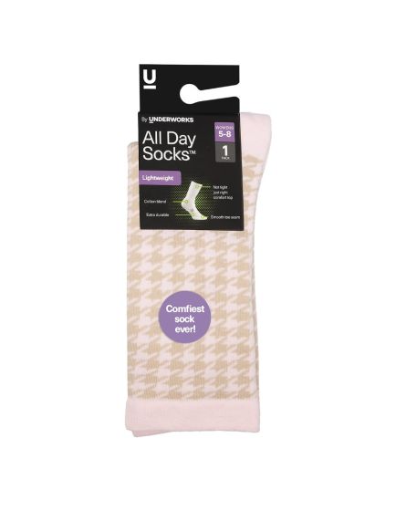 Women's All Day Lightweight Crew Socks 1 Pack