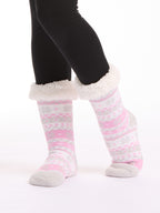 Women's Heat Bods Sherpa Lined Crew