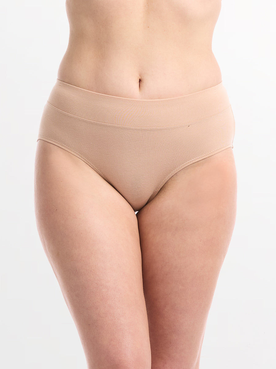 Womens Smoothlines Midi Briefs 2 Pack
