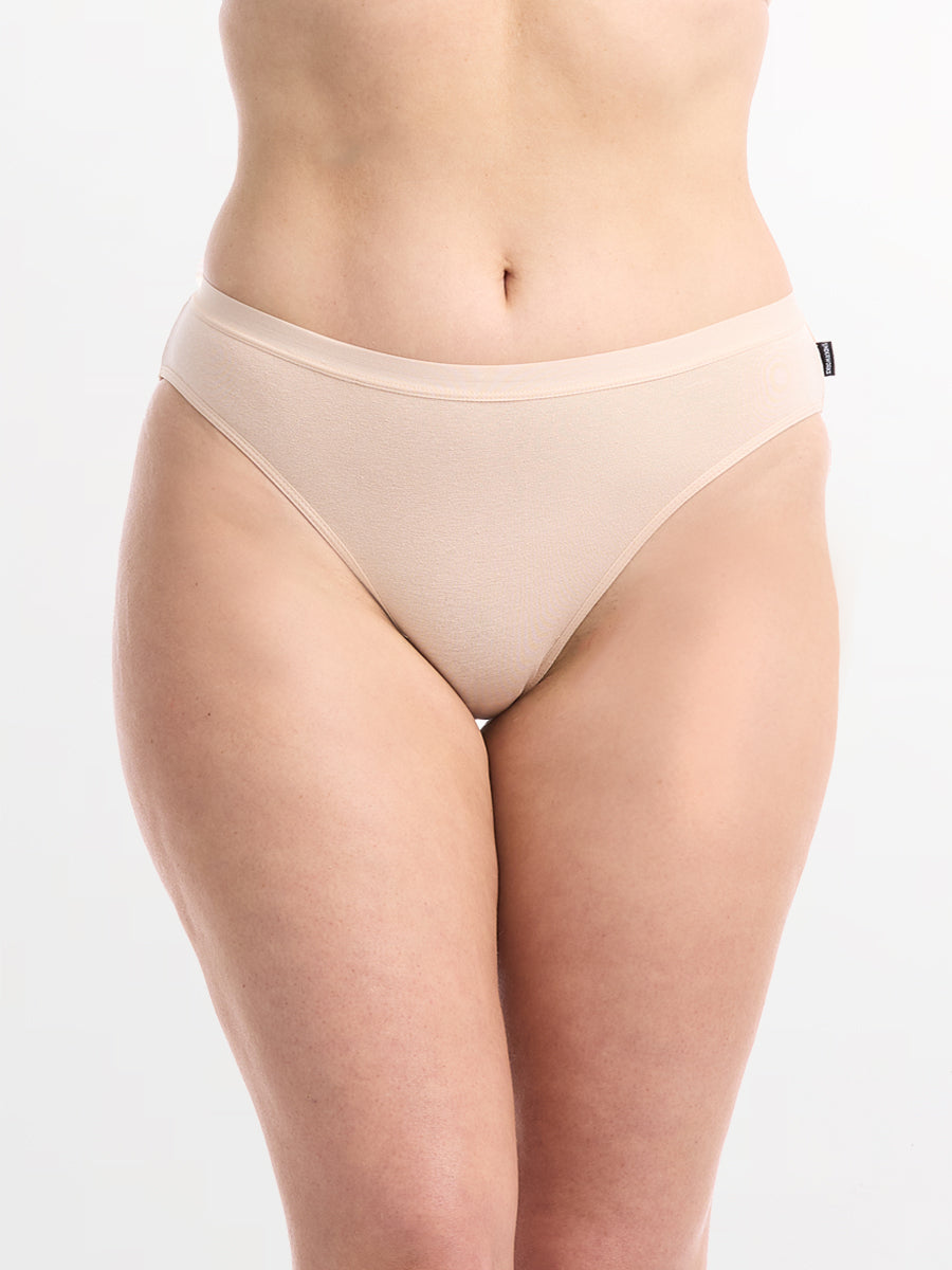 Womens Hi Cut Briefs 3 Pack