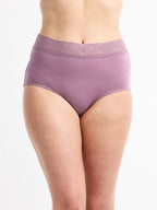 Women's Smoothlines Lace Full Briefs 2 Pack