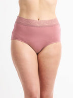 Women's Smoothlines Lace Full Briefs 2 Pack