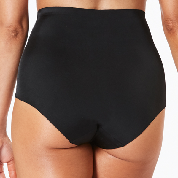 Underworks Women's Laser Cut Full Brief 2 Pack - Nude & Black - Size 14
