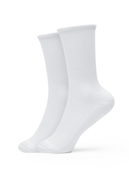 No Nonsense® Feel Good White Cushioned Crew Socks, 4-10 - Kroger