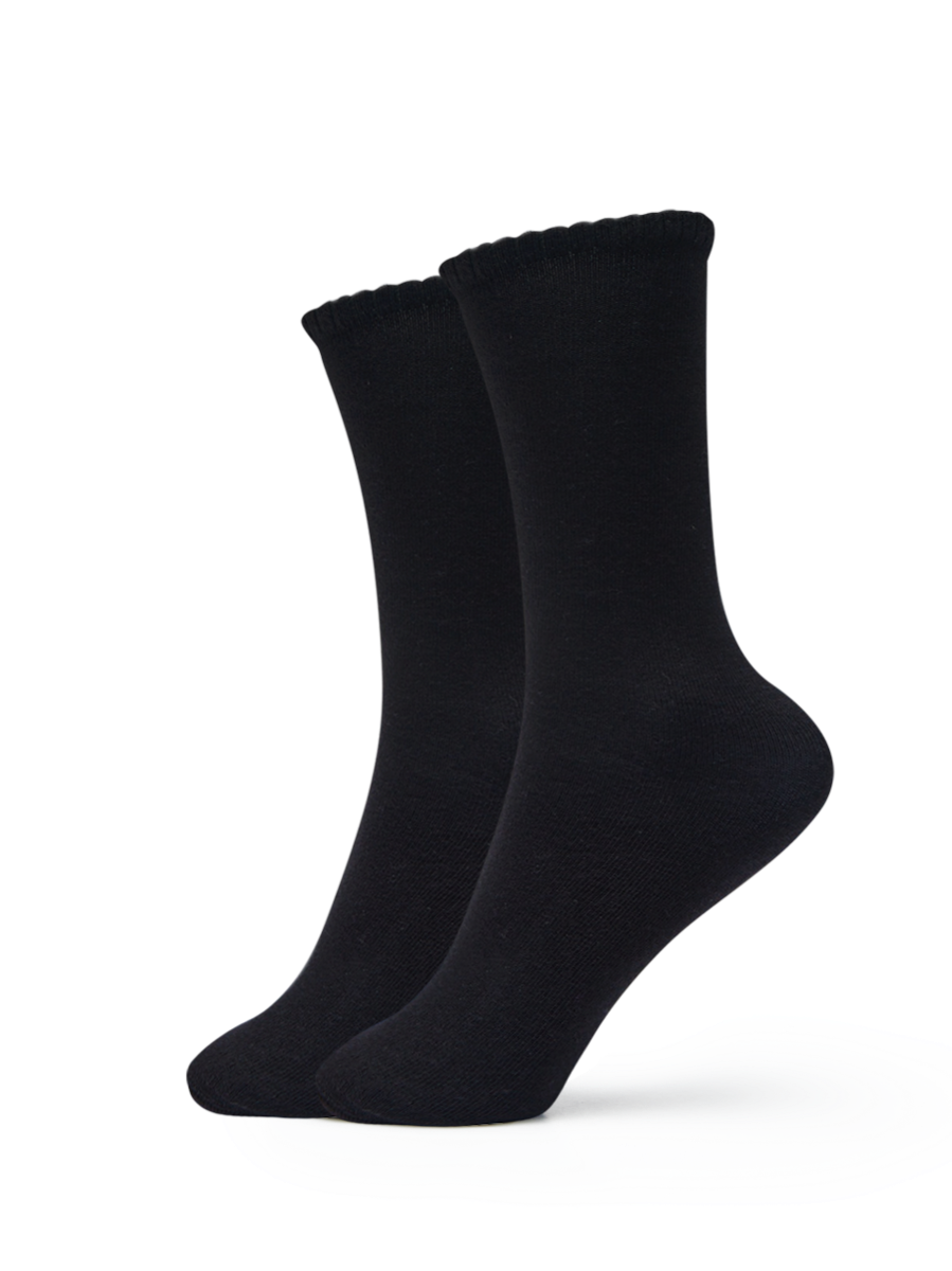 Pilates Socks 2 Pack - Black FB, Women's Sports Socks
