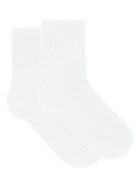 Underworks all day socks white top