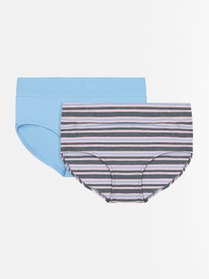 Womens Smoothlines Midi Briefs 2 Pack