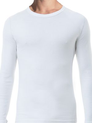 mens black heat bods long sleeve thermal top with heat retention - underworks