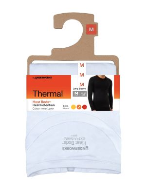 Men's Heat Bods Heat Retention Thermal Long Sleeve