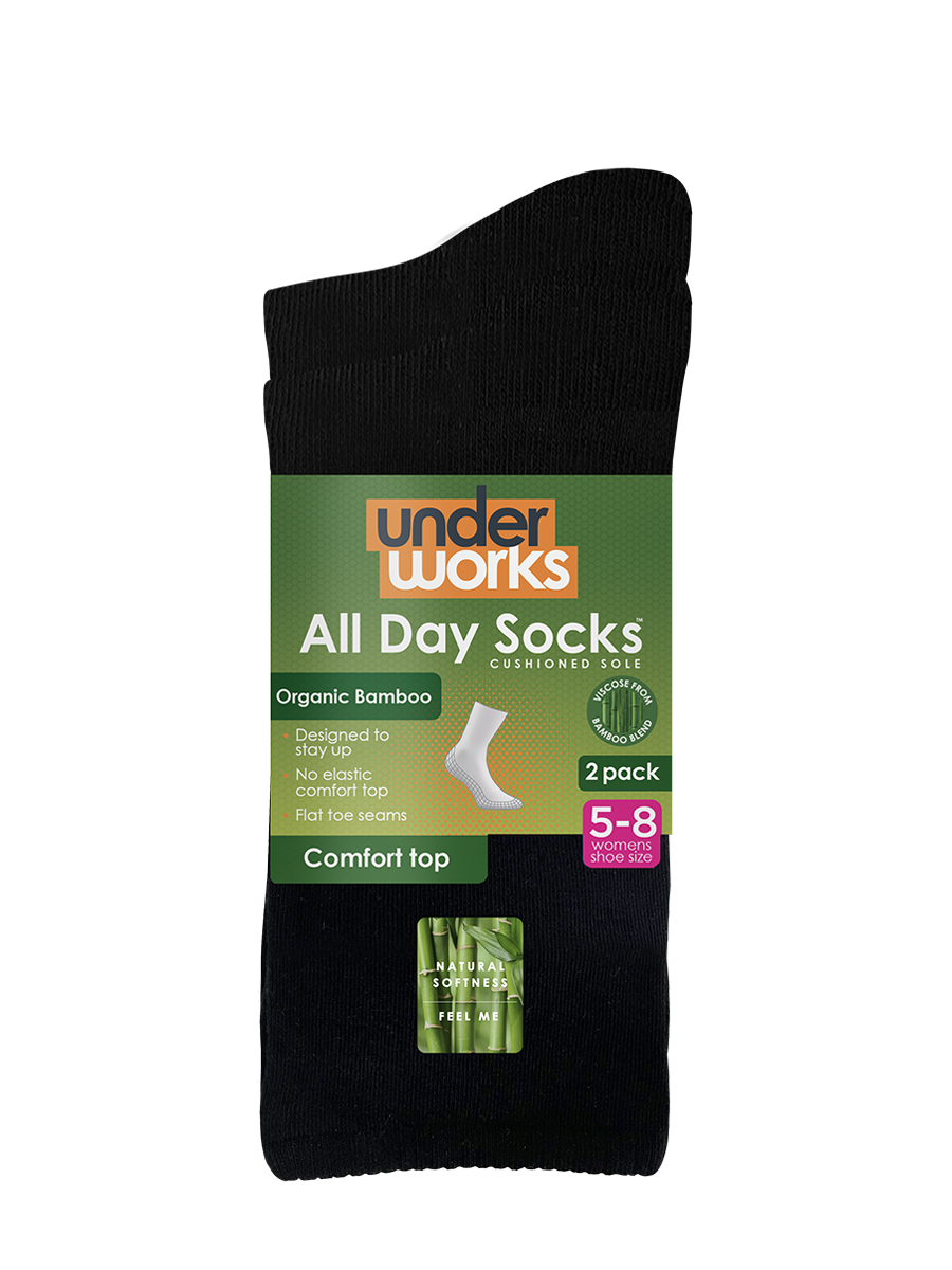 Women's All Day Bamboo Socks | Underworks